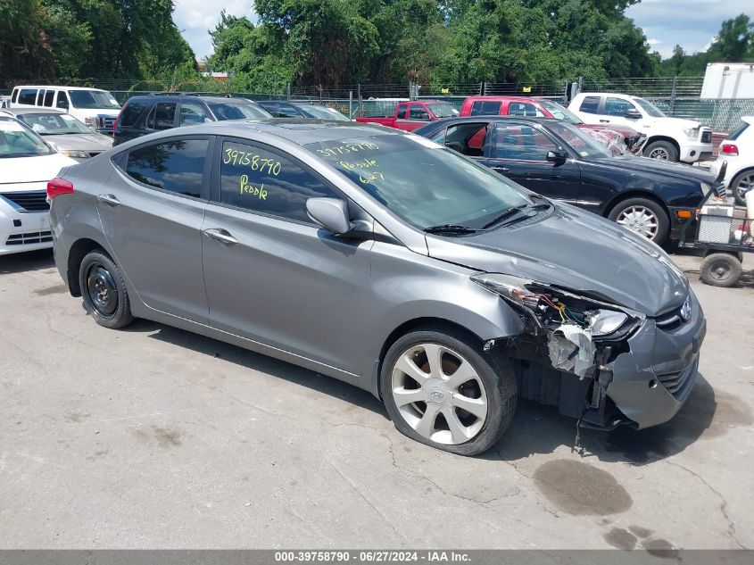 5NPDH4AE3DH172253 | 2013 HYUNDAI ELANTRA