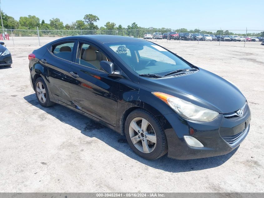 5NPDH4AE3DH280078 | 2013 HYUNDAI ELANTRA