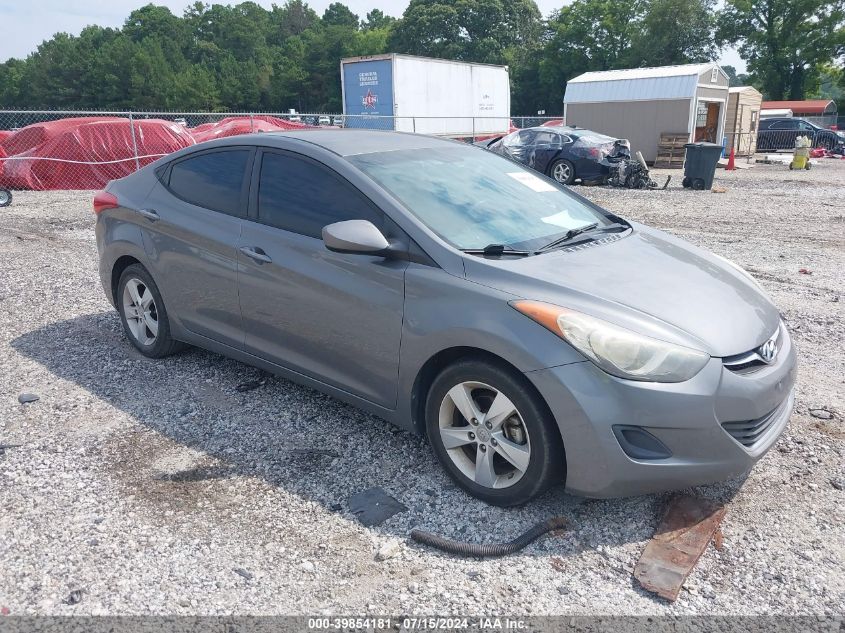 5NPDH4AE4DH345276 | 2013 HYUNDAI ELANTRA