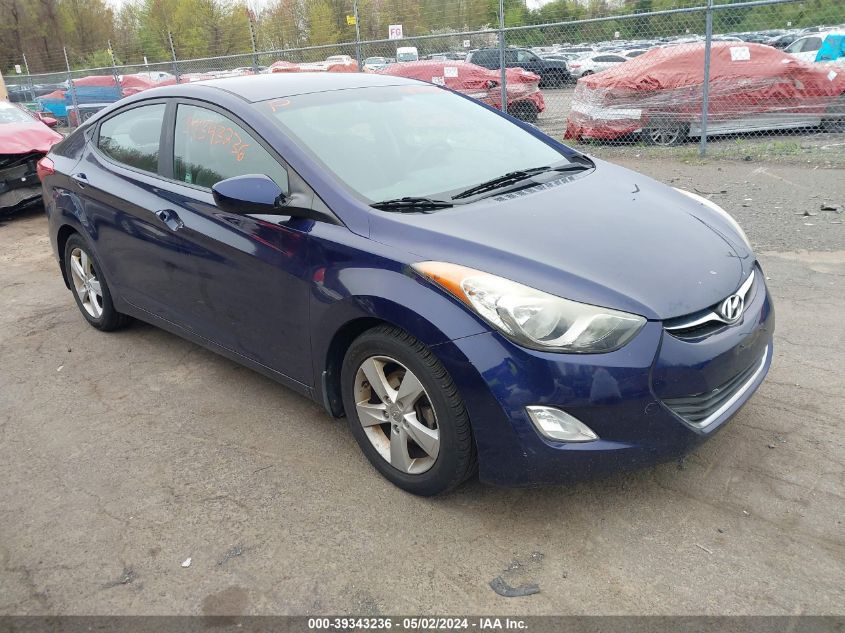 5NPDH4AE4DH401989 | 2013 HYUNDAI ELANTRA