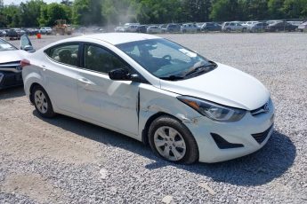 5NPDH4AE4GH683099 | 2016 HYUNDAI ELANTRA