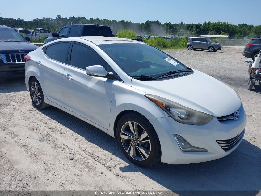 5NPDH4AE5FH554478 | 2015 HYUNDAI ELANTRA