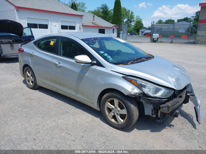 5NPDH4AE6FH569734 | 2015 HYUNDAI ELANTRA