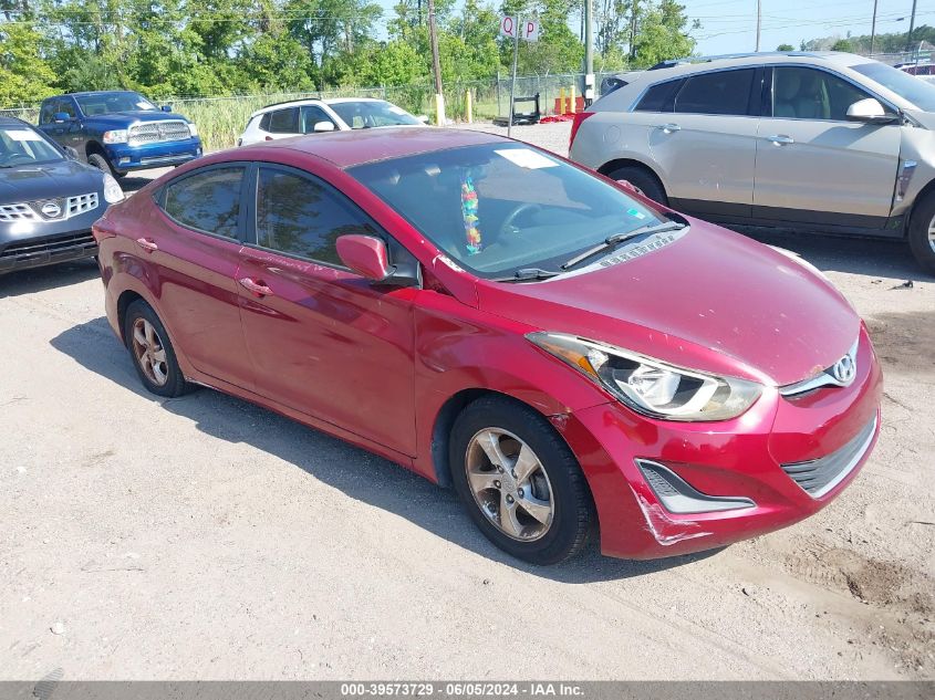 5NPDH4AE7EH480379 | 2014 HYUNDAI ELANTRA