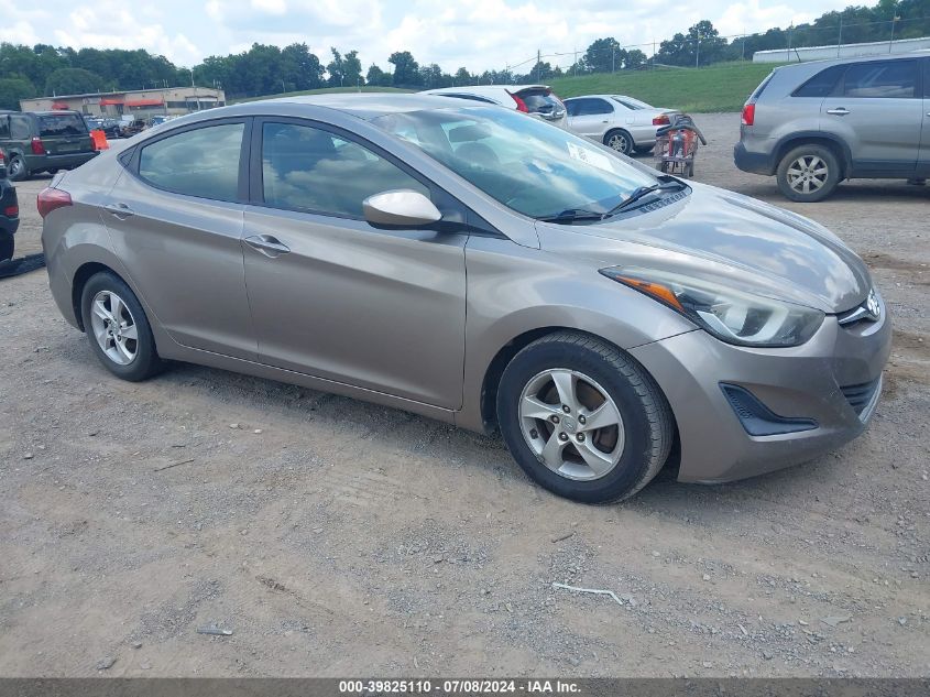 5NPDH4AE7EH530617 | 2014 HYUNDAI ELANTRA