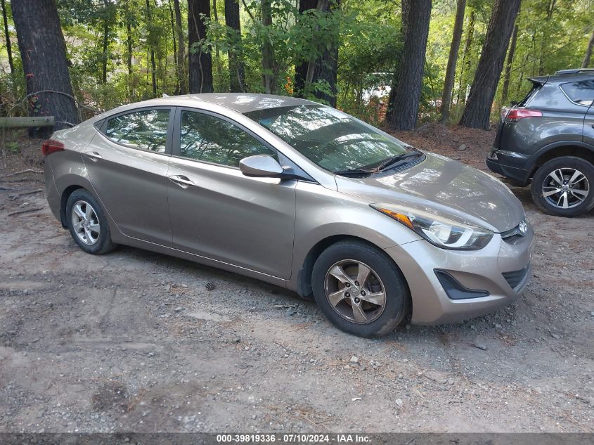 5NPDH4AE9EH488872 | 2014 HYUNDAI ELANTRA