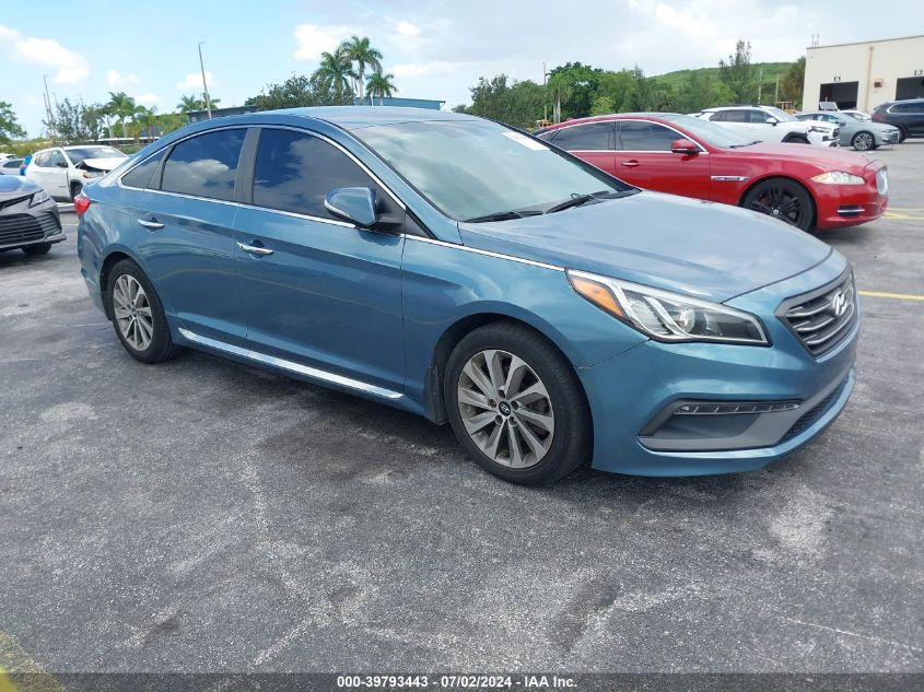 5NPE34AF4FH117079 | 2015 HYUNDAI SONATA