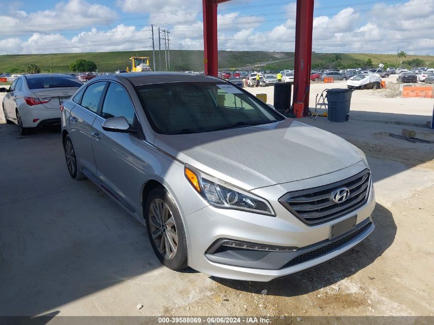 5NPE34AF6FH100574 | 2015 HYUNDAI SONATA