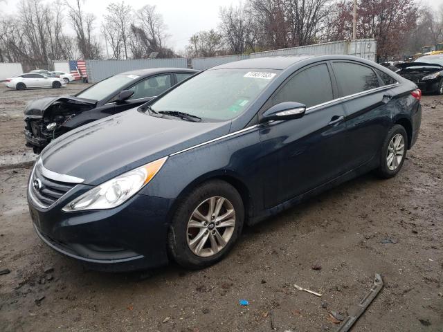 5NPEB4ACXEH840975 | 2014 HYUNDAI SONATA GLS