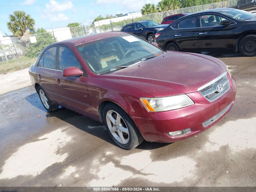 5NPEU46F77H253584 | 2007 HYUNDAI SONATA