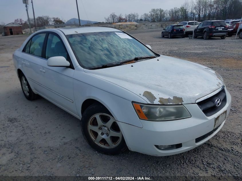 5NPEU46F97H166172 | 2007 HYUNDAI SONATA