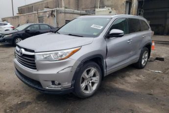 5TDDKRFH6GS250587 | 2016 Toyota highlander limited