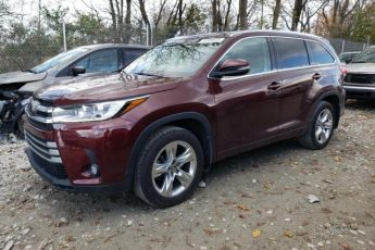 5TDDZRFH7JS855530 | 2018 TOYOTA HIGHLANDER