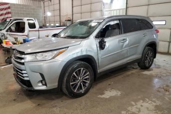 5TDJZRFH6KS709334 | 2019 TOYOTA HIGHLANDER