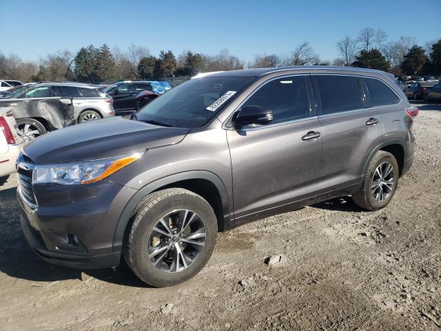 5TDKKRFH7GS158542 | 2016 TOYOTA HIGHLANDER