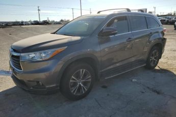 5TDKKRFHXGS500775 | 2016 TOYOTA HIGHLANDER