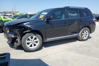 5TDZK3EH6DS100074 | 2013 Toyota highlander base