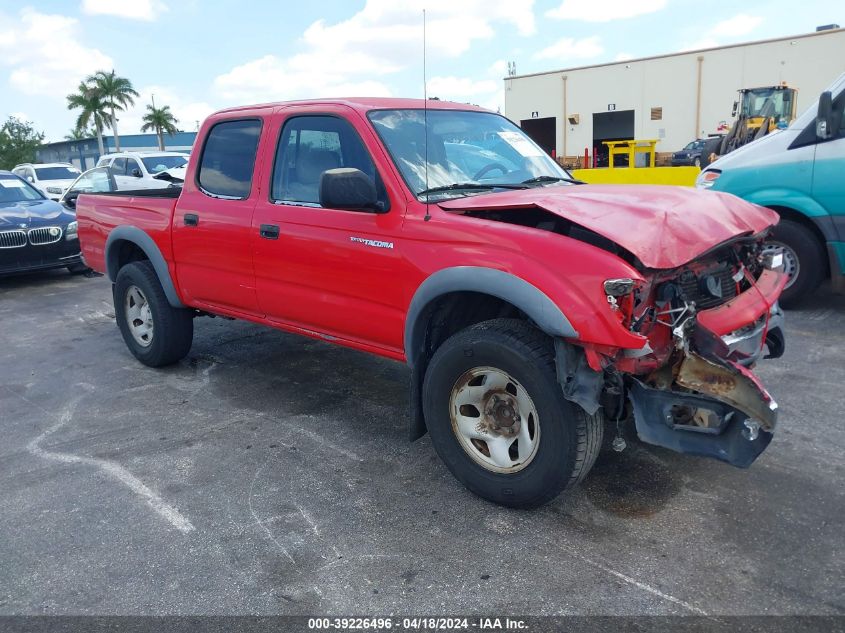 5TEGM92N72Z891018 | 2002 TOYOTA TACOMA