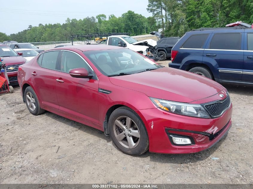 5XXGM4A70FG391180 | 2015 KIA OPTIMA