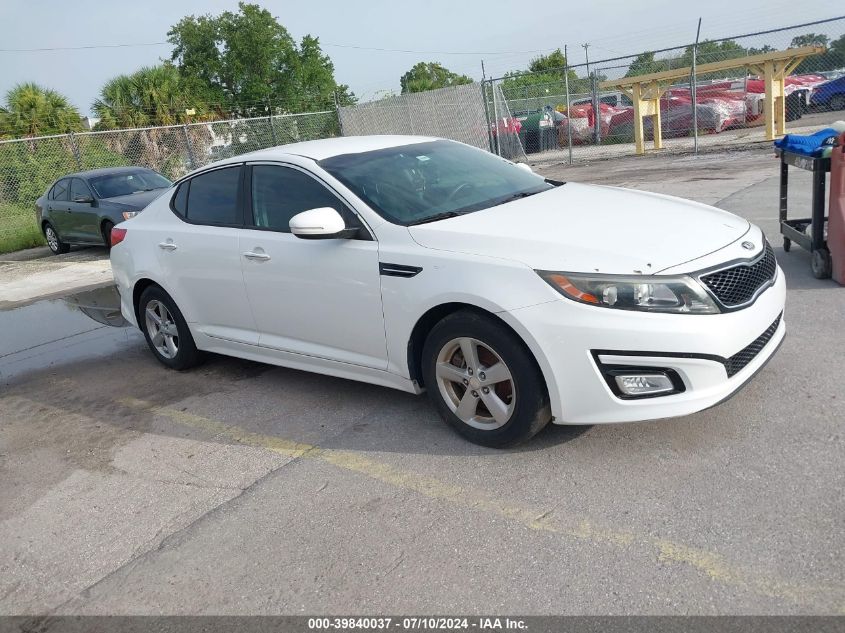 5XXGM4A77FG445378 | 2015 KIA OPTIMA