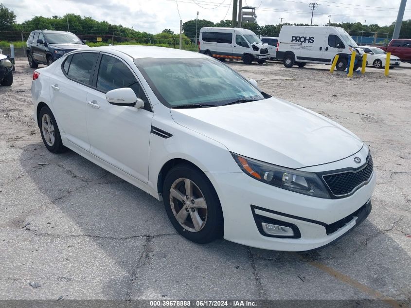 5XXGM4A78EG341058 | 2014 KIA OPTIMA