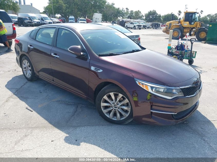 5XXGT4L35GG036410 | 2016 KIA OPTIMA