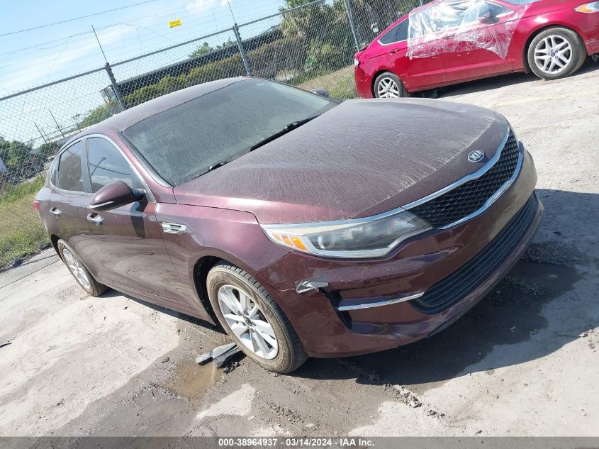 5XXGT4L36GG081047 | 2016 KIA OPTIMA