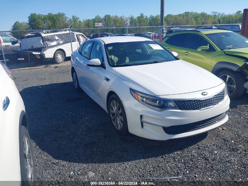 5XXGU4L37GG080499 | 2016 KIA OPTIMA