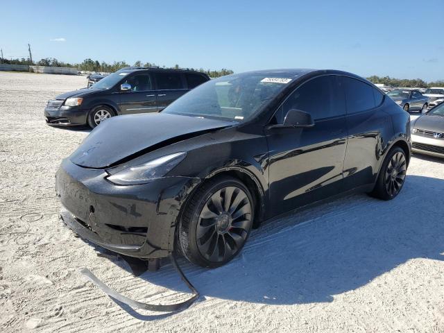 7SAYGDEFXNF563751 | 2022 TESLA MODEL Y