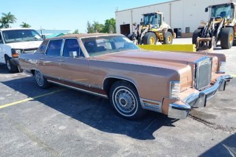 8Y82A956079       | 1978 LINCOLN CONTINENTAL