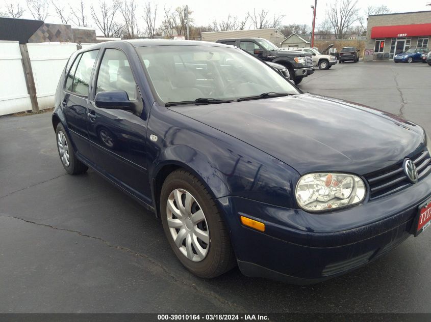 9BWGL61J744003921 | 2004 VOLKSWAGEN GOLF