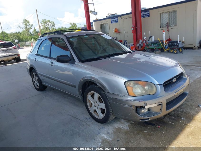 JF1GG68584H806372 | 2004 SUBARU IMPREZA OUTBACK SPORT