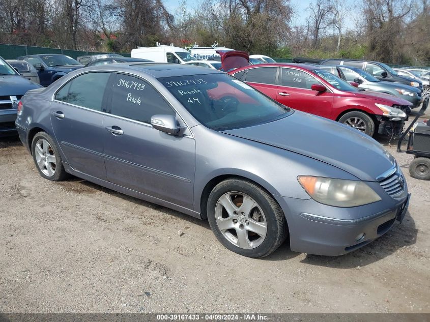 JH4KB16505C012472 | 2005 ACURA RL