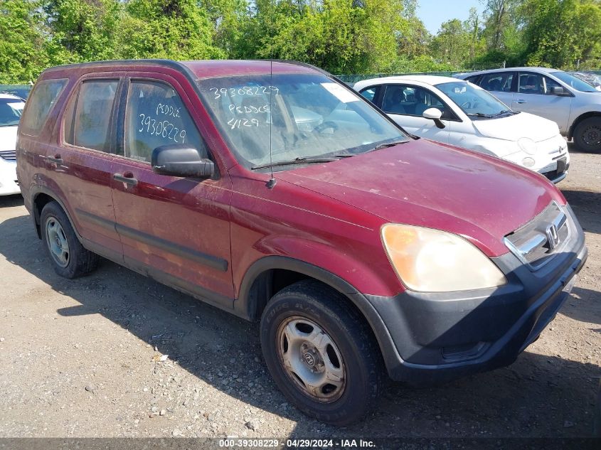 JHLRD78453C017846 | 2003 HONDA CR-V