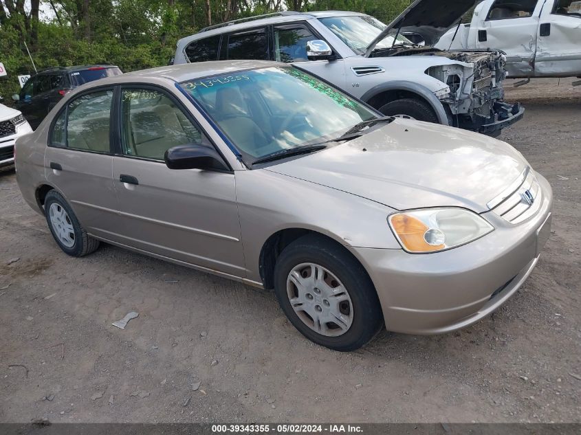 JHMES16551S010732 | 2001 HONDA CIVIC