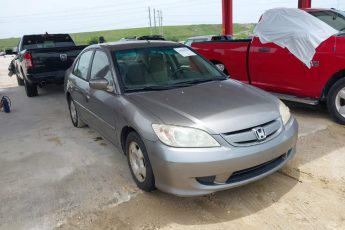 JHMES96625S020857 | 2005 HONDA CIVIC HYBRID