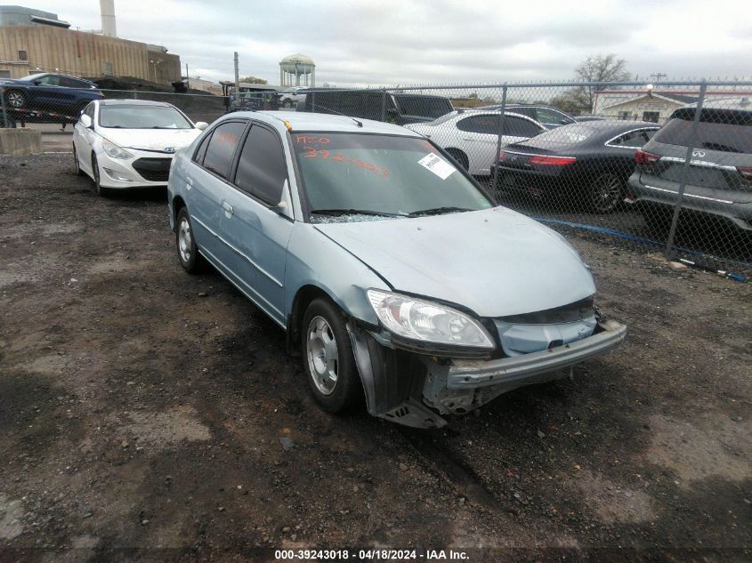 JHMES96634S003239 | 2004 HONDA CIVIC