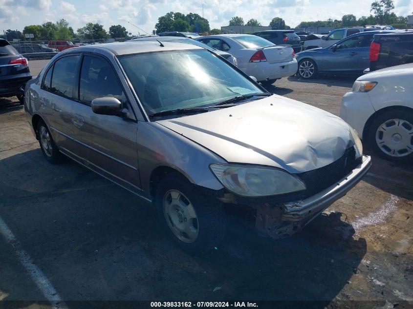 JHMES96665S012129 | 2005 HONDA CIVIC HYBRID