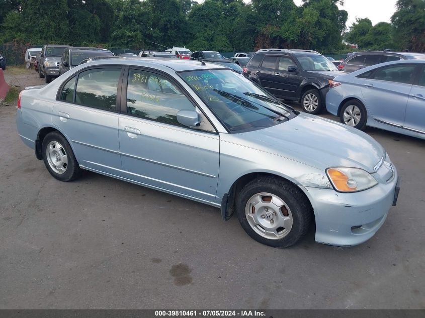 JHMES966X3S019145 | 2003 HONDA CIVIC