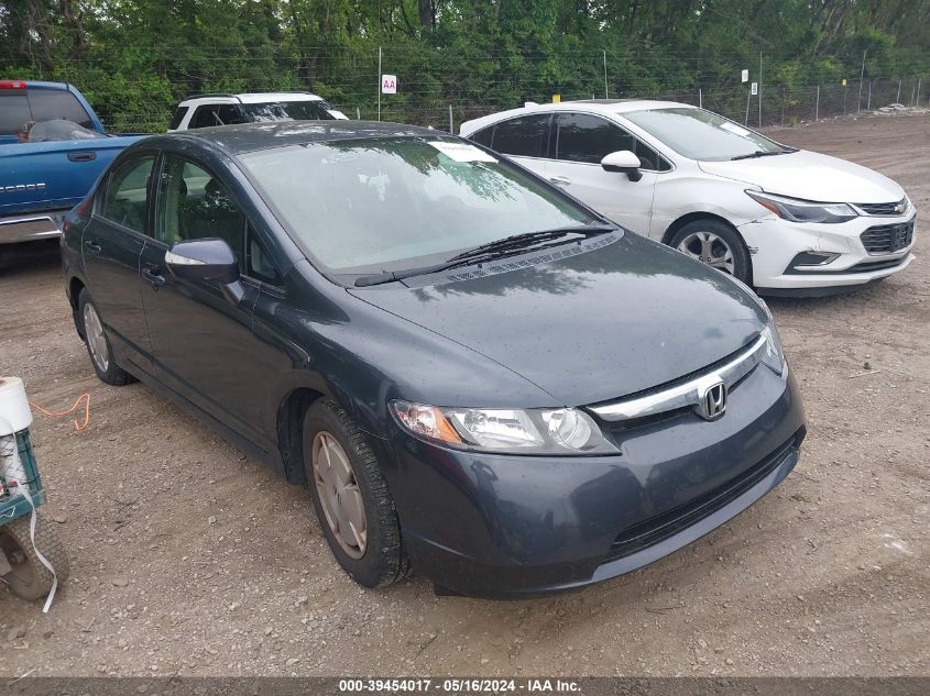 JHMFA3F28AS000611 | 2010 HONDA CIVIC HYBRID