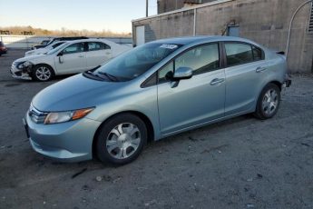 JHMFB4F25CS009806 | 2012 Honda civic hybrid