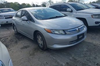 JHMFB4F28CS007919 | 2012 HONDA CIVIC HYBRID