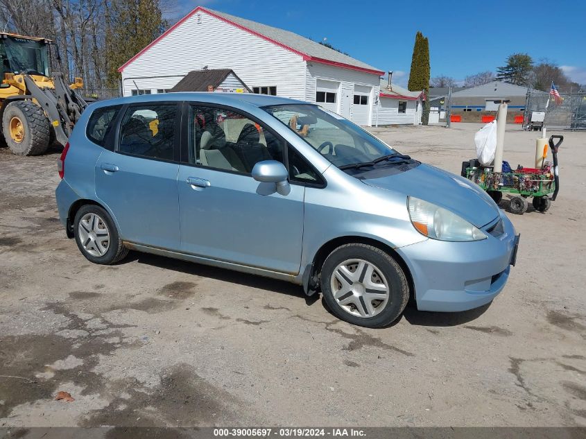 JHMGD37447S039569 | 2007 HONDA FIT