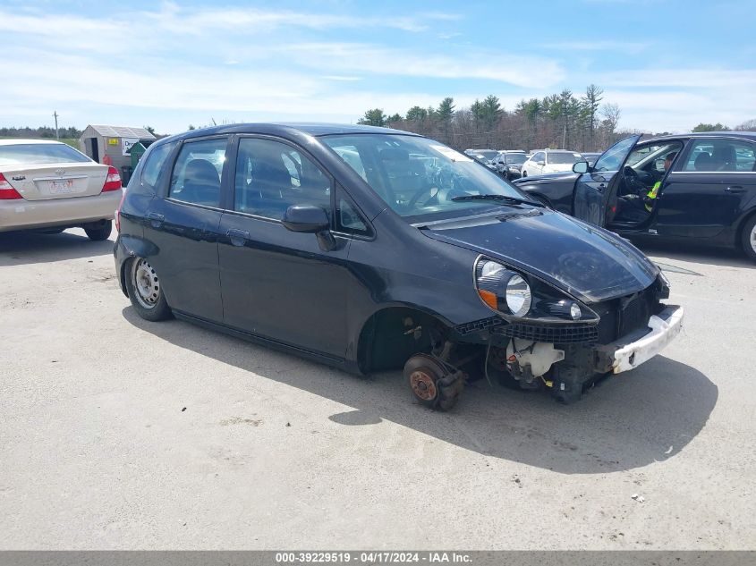 JHMGD374X8S065627 | 2008 HONDA FIT