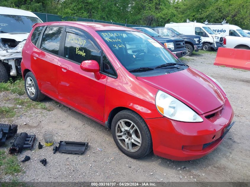 JHMGD38448S053682 | 2008 HONDA FIT