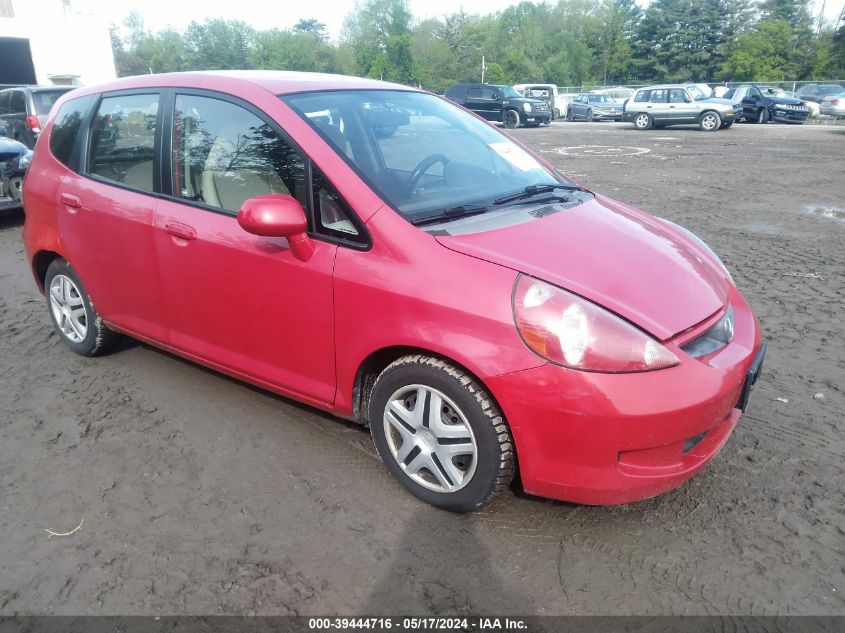 JHMGD38457S045606 | 2007 HONDA FIT