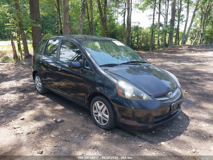 JHMGD38467S066044 | 2007 HONDA FIT