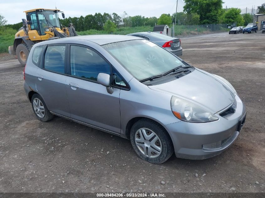 JHMGD38477S045767 | 2007 HONDA FIT