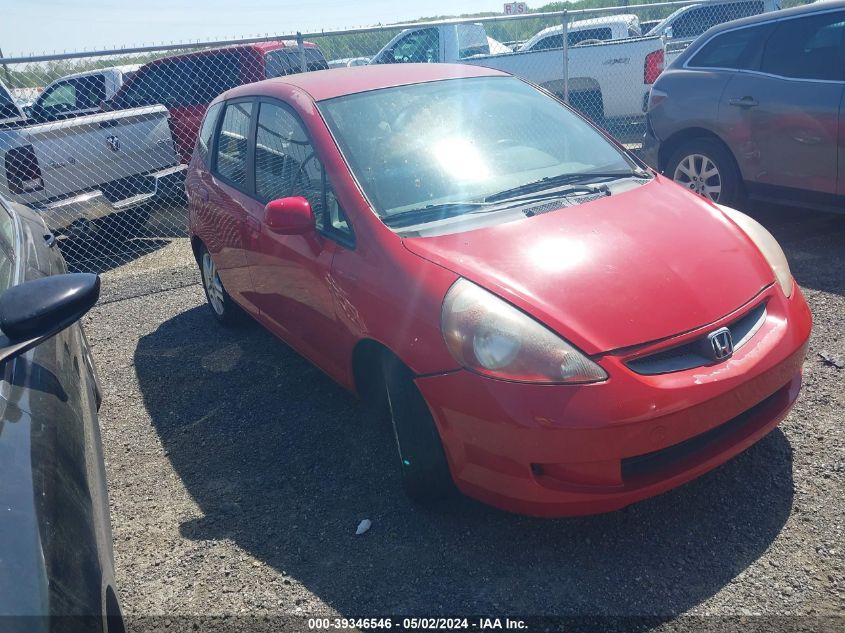 JHMGD38488S006266 | 2008 HONDA FIT