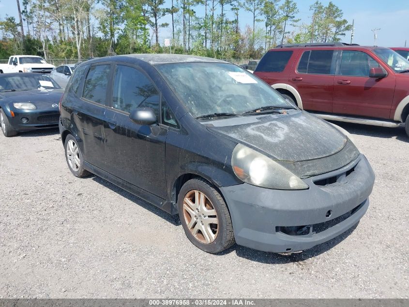 JHMGD38618S002691 | 2008 HONDA FIT